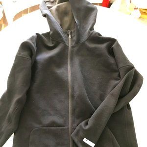 Men Gymshark Black Zip Hoodie Medium